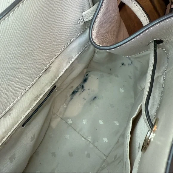 Kate Spade Lizzie Saffiano Leather Medium Flap Backpack  display picture 3